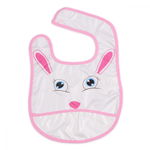 Bavetica impermeabila cu scai Baby Bib Bunny