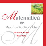 Matematică M2 - Manual pentru clasa a XII-a, CORINT