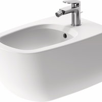 Bideu suspendat Duravit Aurena   57x36.5cm  HygieneGlaze Plus  alb mat, Duravit