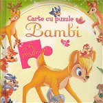 Carte cu puzzle Bambi