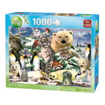Puzzle 1000 piese Animal World- Arctic Life kg05485