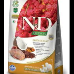 FARMINA N&D Dog Quinoa Skin&Qoat prepeliță 7 kg, FARMINA