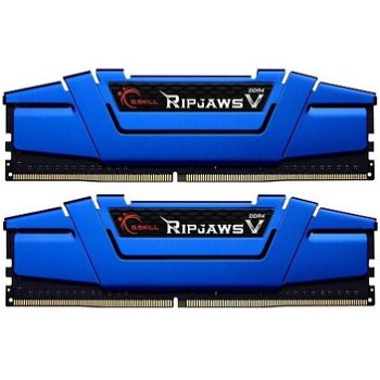 Memorie Ripjaws V Blue 16GB (2x8GB) DDR4 2400MHz CL15 Dual Channel Kit