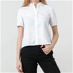 SELECTED Kalli Cropped Shirt Bright White, SELECTED