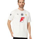 Imbracaminte Barbati PUMA Ferrari Race Garage Crew Short Sleeve Tee Warm White, PUMA