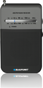 Radio portabil Blaupunkt PR3BK, AM / FM, Gri / Negru, Blaupunkt