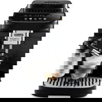 Espressor automat De'Longhi Magnifica Evo ECAM 290.61.B, 1450W, 6 tipuri de bauturi, 15 bari, Carafa pentru lapte, Sistem LatteCrema, Rasnita cu 13 setari, Negru