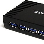 Hub startech 4x USB 3.0, negru (ST4300USB3EU), StarTech