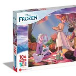 Puzzle Clementoni Maxi, Disney Frozen, 104 piese, Clementoni