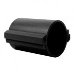 Tub rigid format din doua parti pentru protectie cabluri subterane D 110mm Negru, Kopos