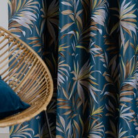 DRAPERIE CU REJANSA MENDOLA BAHAMAS ALBASTRU 08, MENDOLA