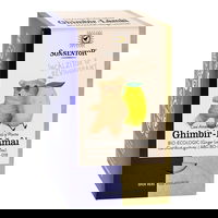 BIO Ceai cu ghimbir și lămâie 18x1