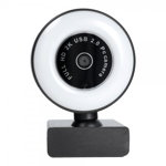 Webcam Upzz Cu Microfon Ecm-cdv1233a 2k / 30fps Cu Led Incorporat