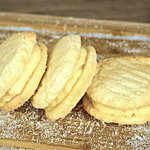 Biscuiți din cocos cu cremă de vanilie (low carb) (300 g), Bacania Tei