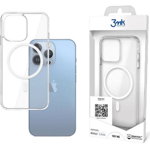 Husa robusta pentru iPhone 13 Pro compatibila cu MagSafe transparenta, 3mk Protection