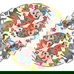Ravensburger - Set De Creatie Mini Mandala Cu Animale, Ravensburger