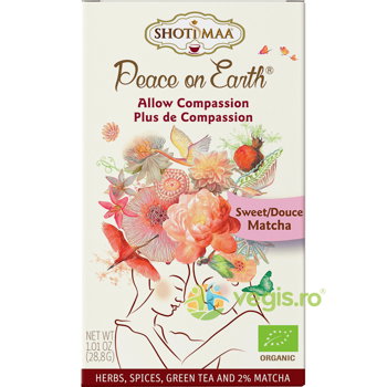 Ceai Shotimaa Peace on Earth - Allow Compassion bio 16dz, Shotimaa