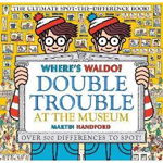 Where's Waldo? Double Trouble at the Museum: The Ultimate Spot-The-Difference Book! (Where's Waldo?)