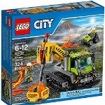 LEGO - City Volcano Explorers - Tractor cu senile pentru vulcan - 60122, LEGO
