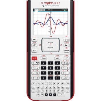 Calculator grafic avansat Texas Instruments TI-Nspire CX II-T, afisaj color