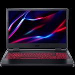 Laptop Gaming Acer Nitro 5 AN515-58 cu procesor Intel® Core™ i5-12500H pana la 4.50 GHz, 15.6" Full HD, IPS, 144Hz, 8GB, 512GB SSD, NVIDIA® GeForce RTX™ 3050 4GB GDDR6, No OS, Black