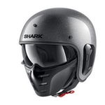 Cască Moto full-open SHARK S-DRAK 2 BLANK GLITTER colour grey, size L unisex, SHARK