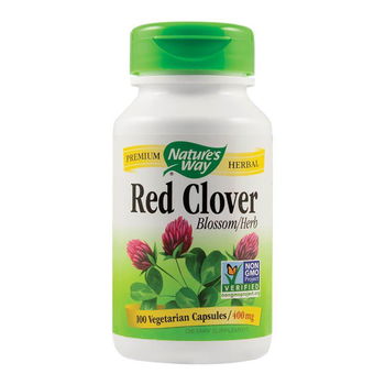 Red Clover (Trifoi rosu) 400mg 100 capsule vegetale Nature's Way, natural, Secom, Natures Way