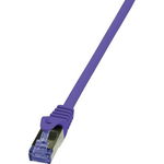 Patchcord Logilink S/FTP Cat 6A 2m Purple