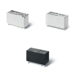 Releu miniaturizat implantabil (PCB) - 1 contact, 16 A, ND (contact normal deschis), 12 V, Protecție la fluxul automat de cositorire (RT II), C.C., AgSnO2, PCB 5mm intre pinii contactului, Niciuna, Finder
