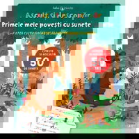 Bebe invata, Ascult si descopar, Primele mele povesti cu sunete, Carte cu pictograme si sunete, Litera