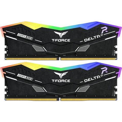 Memorie RAM, TeamGroup, D5 6000, 32GB, C30 Deltaa, RGB, negru