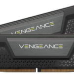 Memorie Vengeance Black 64GB (2x32GB) DDR5 6400MHz CL32 Dual Channel Kit, Corsair