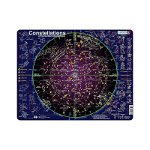 Puzzle maxi Constelatii, orientare tip vedere, 70 de piese, engleza, Larsen, Larsen
