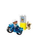 LEGO Duplo: Motocicleta de politie pentru salvare 10967, 2 ani+, 5 piese