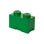 Cutie depozitare LEGO®, verde, LEGO®