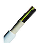 Cablu cu izol. şi manta din PVC (N)YM-J 7x1,5mm² gri deschis, Schrack
