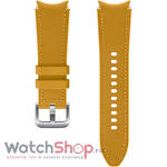 Samsung Hybrid Leather Band pentru Galaxy Watch4 20mm S/M, Mustard
