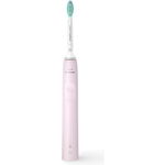 Periuta de dinti sonica electrica Philips Sonicare Seria 3100 HX3673/11, 31000 miscari/minut, 1 mod de curatare, senzor presiune, functia BrushSync, 1 cap de periere, toc de transport, Roz pastel, Philips