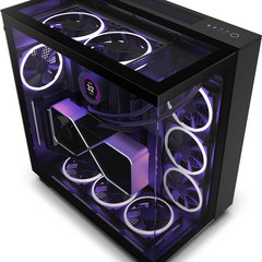 Carcasa NZXT H9 Elite Black, Fara sursa