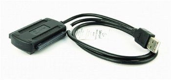 Cablu usb gembird adaptor, 30cm, adaptor usb la unitati 2.5"/3.5", negru, ausi01