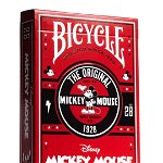 Carti de joc - Disney Classic Mickey Mouse - Red, Bicycle