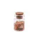 Sticla cu cristale naturale carneol chips 3-5mm 3cm, StoneMania Bijou