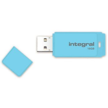 Memorie externa Integral Pastel Blue Sky 16GB, USB 3.0