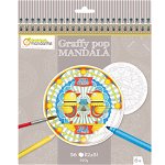Carte spiralata cu mandale de colorat - Arta urbana, 9472