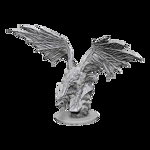 Pathfinder Unpainted Miniatures: Silver Dragon 2, Pathfinder