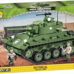 Set de constructie Cobi, Tanc M24 Chaffee 2021 Edition, 590 piese, Cobi