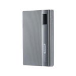 Set 2 produse - Baterie externa portabila Remax Linon Pro, 10.000 mAh, Gri + Suport Universal de Birou Pentru Tablete sau Telefoane, Inter-Line Company SRL