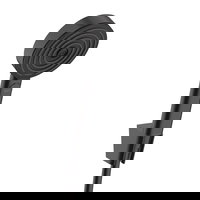 Set de dus Hansgrohe Pulsify Select 105 Relaxation  cu 3 tipuri de jet  agatatoare si furtun 1 25m  negru mat EXPUS, Hansgrohe