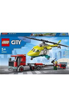 Lego City. Transportul elicopterului de salvare