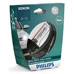 Philips Xenon X-tremeVision gen2 Bec cu xenon pentru faruri auto D1S, Vizibilitate cu pana la 150 % mai buna